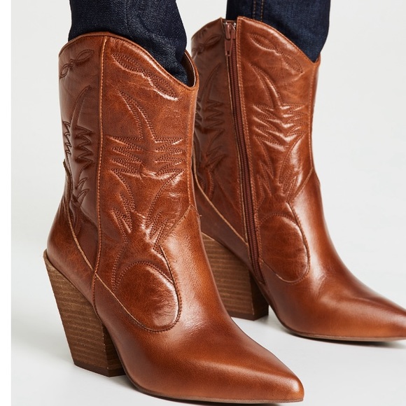 Jeffrey Campbell Midpark Western Leather Boots - Picture 5 of 8